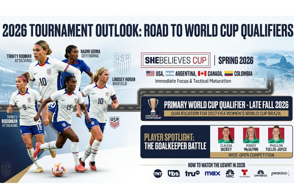 2026 USA women’s soccer schedule