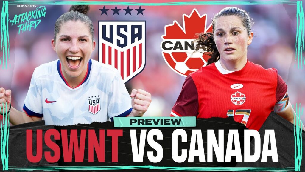 USWNT vs canada women soccer match 