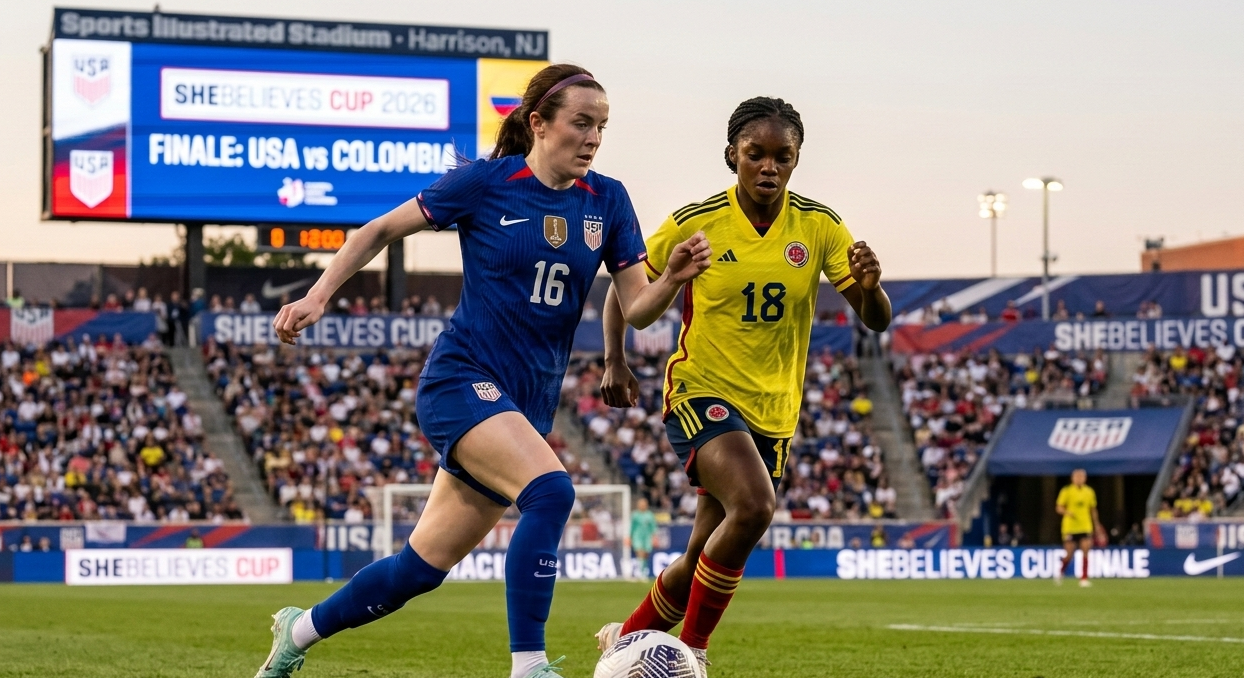 2026 SheBelieves Cup Standings USWNT vs Colombia