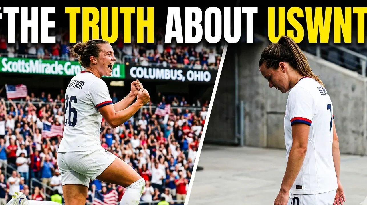 USWNT emotions: victory and disappointment.