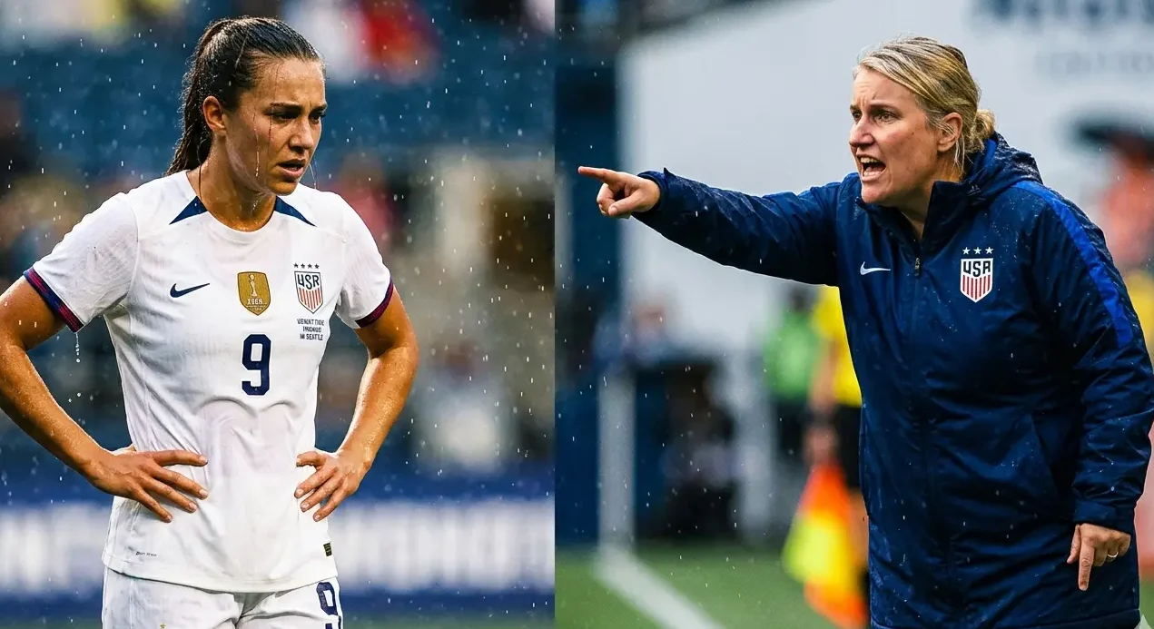 Head coach Emma Hayes directs the attack as the USWNT focuses on final third precision ahead of finale vs Japan.