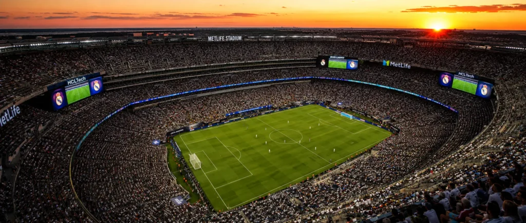 MetLife Stadium, the venue for the 2026 FIFA World Cup final.