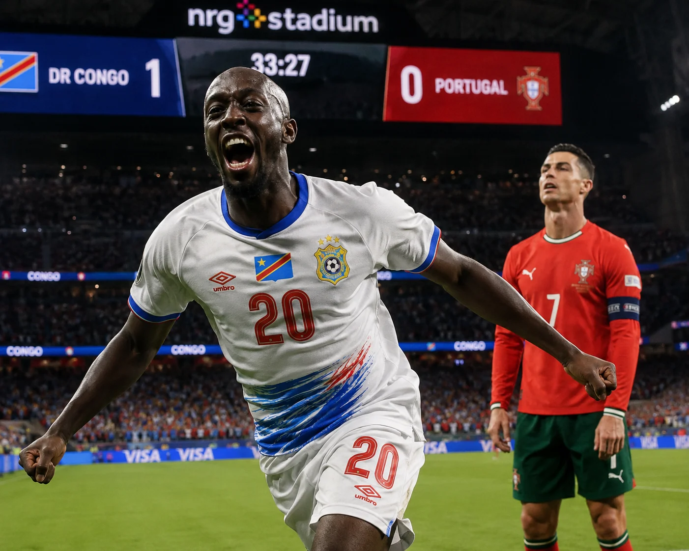 DR Congo Holds Portugal to Stunning 1-1 Draw