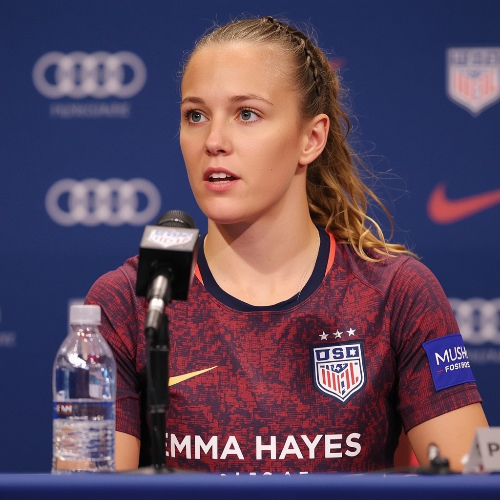 USWNT head coach Emma Hayes ahead of the October 2026 matches against Spain