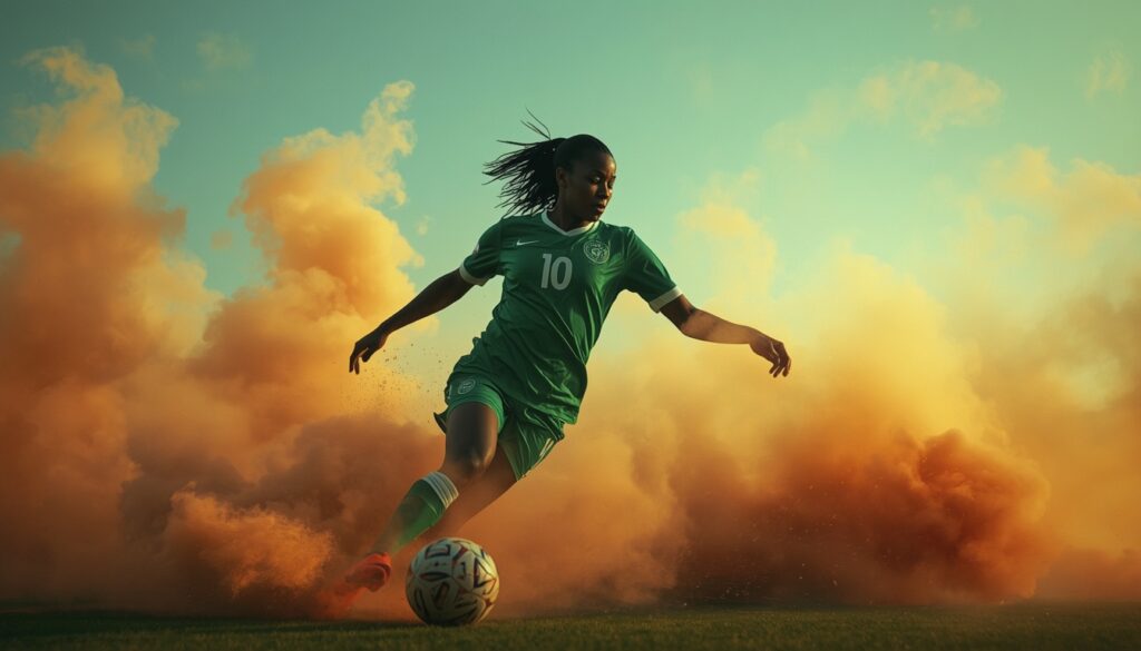 Nigeria's Super Falcons celebrate during their WAFCON 2026 win over Zambia, ahead of their decisive Group C match against Egypt