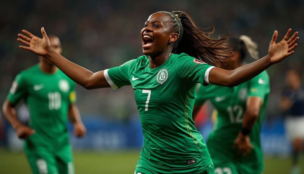 Nigeria's 6-2 rout of Egypt sent the Super Falcons through to the quarterfinals — but the group was actually decided by a tiebreaker so rare it needed a third criterion to resolve.