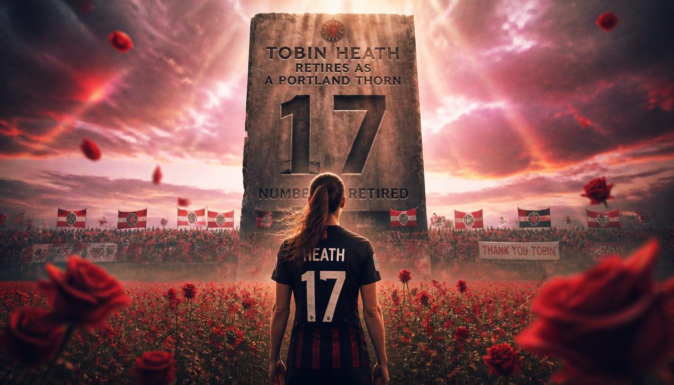 Tobin Heath Retires as a Portland Thorn, Number Retired