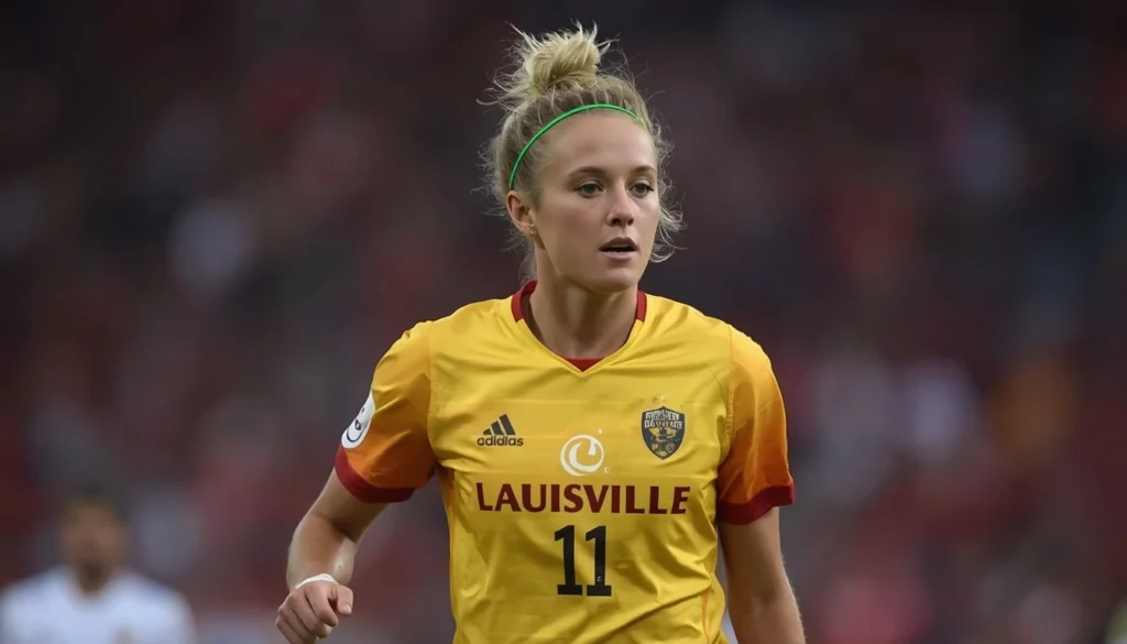 Savannah DeMelo plays for Racing Louisville FC