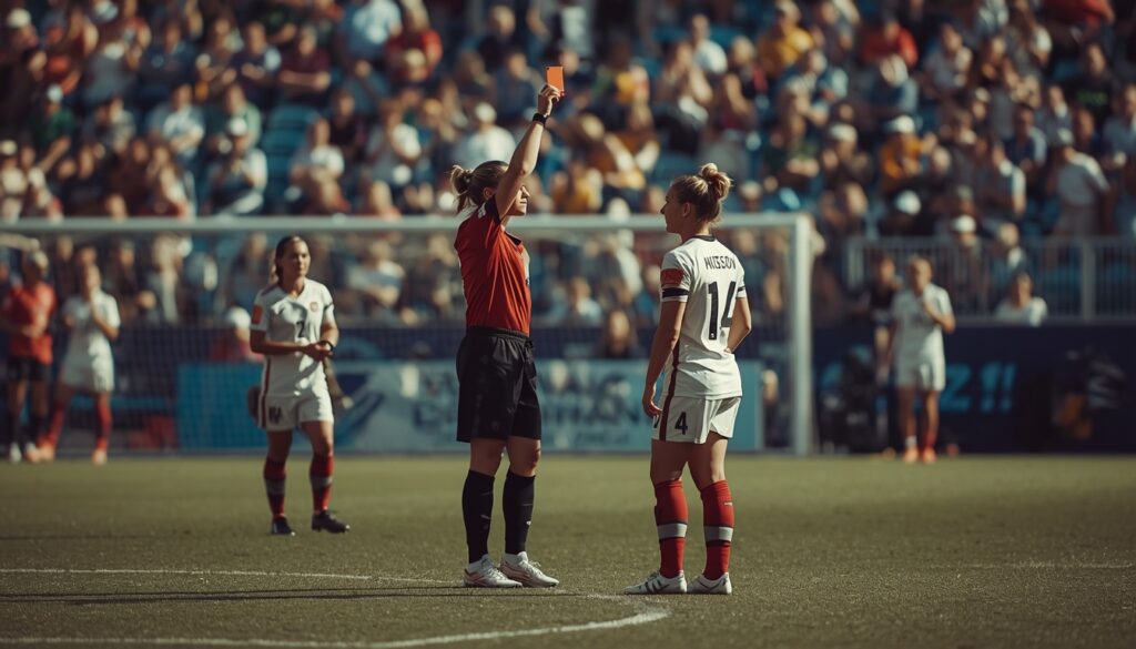  A straight red card in the 22nd minute. A two-game suspension. And a USWNT camp against Spain starting in less than a week. Sophia Wilson's timing on this one is genuinely bad — and Boston Legacy's bench made sure Portland paid for it.